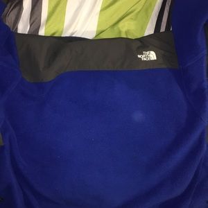 North face L blue jacket
